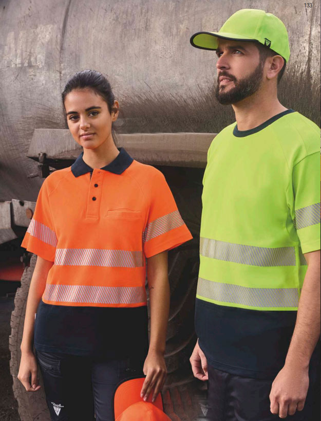 camisetas reflectantes de trabajo